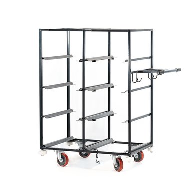 Wózek do kompletacji zamówień na 8 pojemników