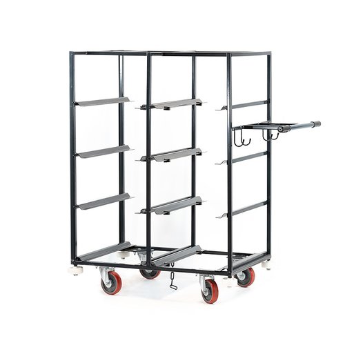 Wózek do kompletacji zamówień na 8 pojemników