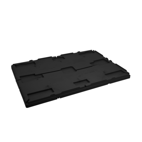 Plastikowa pokrywa do nadstawek i pojemników euronorm 1210x810 mm