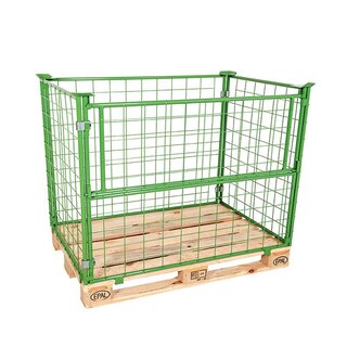 Metalowa nadstawka siatkowa 1200x800x1000mm, uchylna klapa