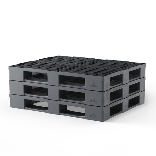 Paleta plastikowa 1200x1000x150 mm - ażurowa