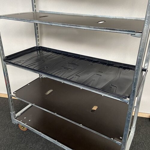 Taca ociekowa do wózka duńskiego 1260x555x29 mm