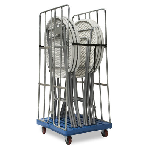 Kontener siatkowy 2-ścienny 810x720x1680 mm PP - ocynkowany