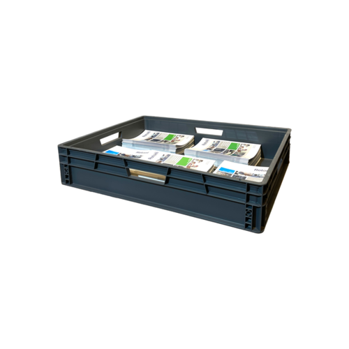 Plastikowy pojemnik Euro 800x600x170mm - 68 litrów