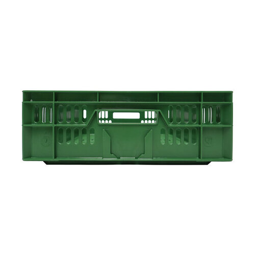 Plastikowa skrzynka na warzywa i owoce 600x400x140 mm - zielona