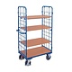 Wózek transportowy 1185x720x1820 mm - 4 półki
