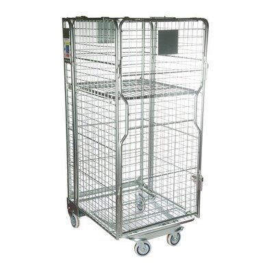 Rollkontener zamykany, gniazdowy - 860x737x1676 mm