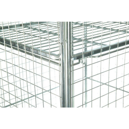 Rollkontener zamykany, gniazdowy - 860x737x1676 mm