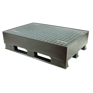 Paleta z wanną wychwytową 1200x800x310 mm - z kratownicą ociekową