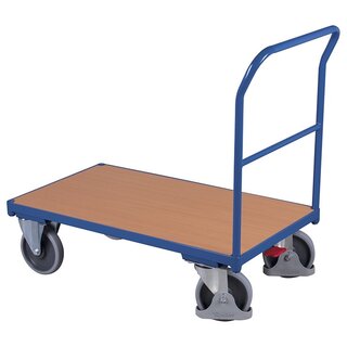 Wózek platformowy 975x500x975 mm, z uchwytem do pchania