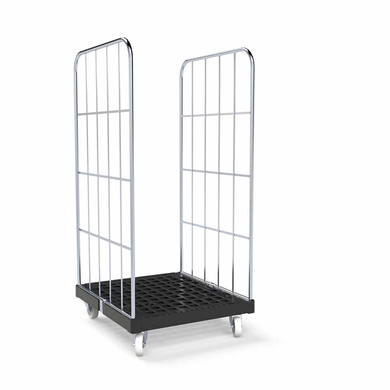 Wózek siatkowy 2 ścienny 815x724x1530 mm