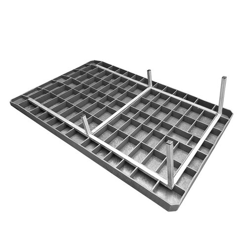 Rampa antypoślizgowa 1200x800x160 mm - mobilna