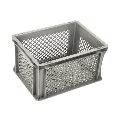 Plastikowy pojemnik 400x300x220 mm - ażurowy