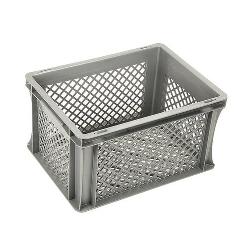 Plastikowy pojemnik 400x300x220 mm - ażurowy