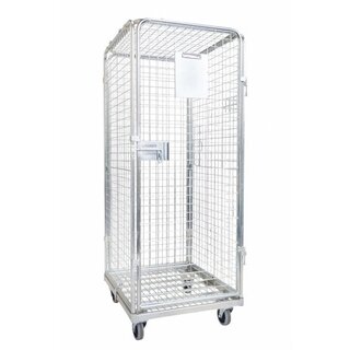 Antywłamaniowy kontener siatkowy 815x720x1800 mm - w całości z metalu