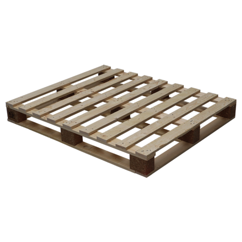 Paleta drewniana 1200x1000x136 mm - ramowa, IPPC