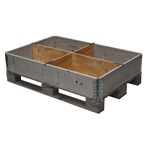 Przegrody do nadstawki paletowej  1200x800x200 mm - 4 przedziały