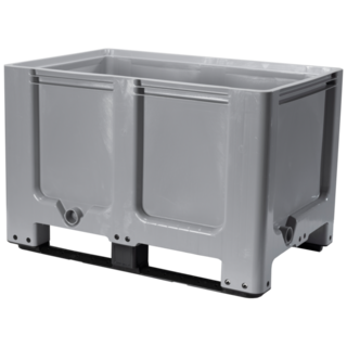 Skrzyniopaleta plastikowa do produktów spożywczych 1200x800x800 mm