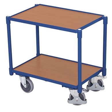 Wózek stołowy 2 platformowy 675x415x635 mm