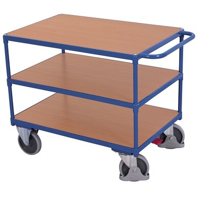 Wózek półkowy 1190x700x920 mm - 3 półki, ciężki