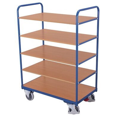 Wózek transportowy z 5 półkami 1060x600x1530 mm