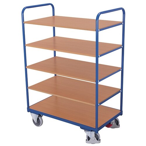 Wózek transportowy z 5 półkami 1060x600x1530 mm