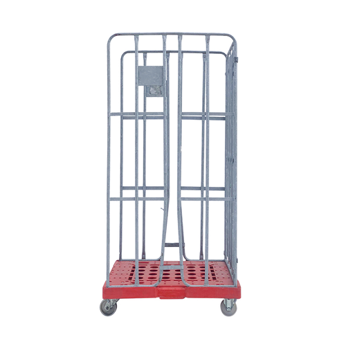 Wózek siatkowy 3 ścienny 810x680x1680 mm - używany