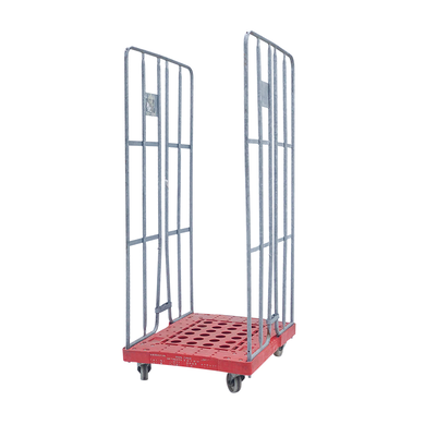 Wózek siatkowy 2 ścienny 810x680x1680 mm - używany