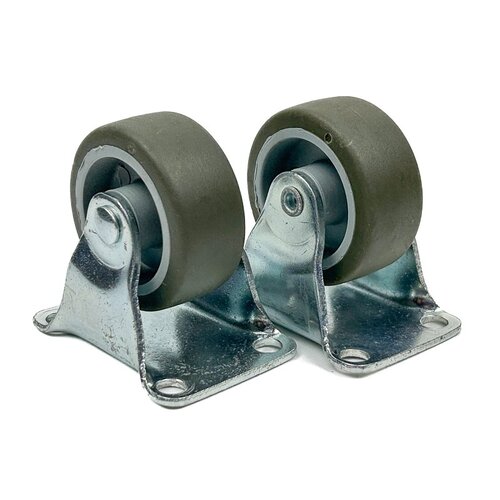 Wytrzymałe stałe kółko meblowe 42 mm - używane, PA