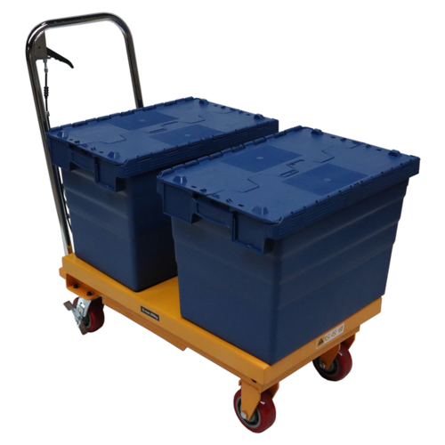 Wózek nożycowy 1120x500x985 mm - 500 kg