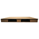 Paleta tekturowa 1200x800x110 mm - 3 płozy, 500 kg
