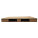 Paleta tekturowa 1200x1000x110 mm - 3 płozy, 500 kg