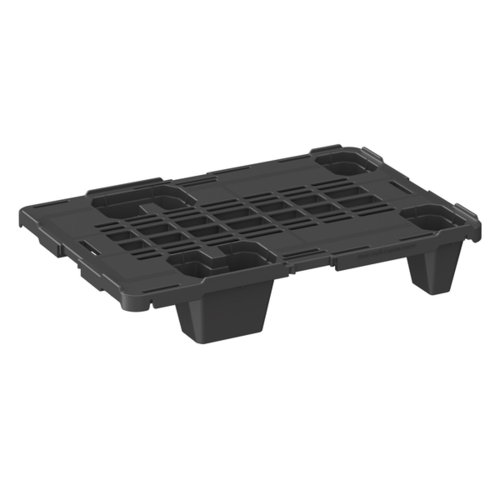 Paleta plastikowa 600x400x115 mm gniazdowa - ekspozycyjna