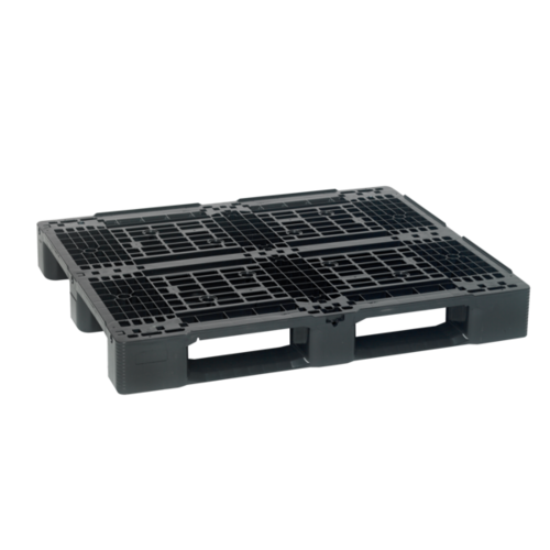 Paleta plastikowa ażurowa 1200x1000x150 mm z rantem