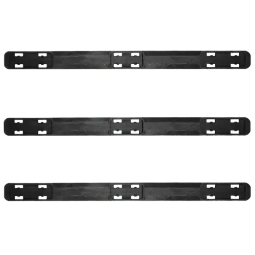 Paleta plastikowa 1200x800x175 mm - ażurowa, 3 płozy