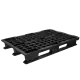 Paleta plastikowa 1200x1000x175 mm - ażurowa, 3 płozy
