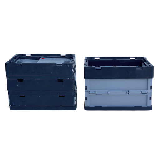 Plastikowy pojemnik składany 400x300x270 mm - używany
