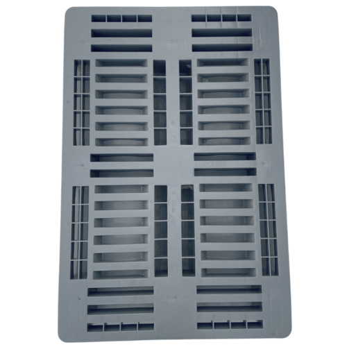 Paleta plastikowa H1 1200x800x160 mm - bez krawędzi