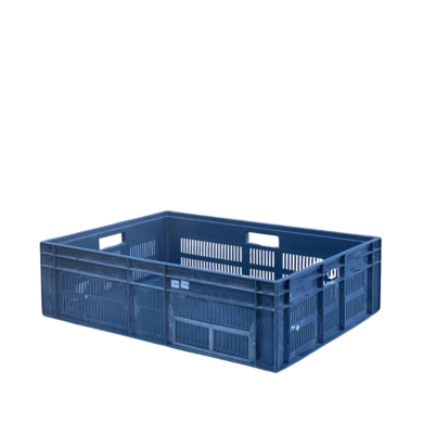 Plastikowy pojemnik 800x600x220 mm - używany