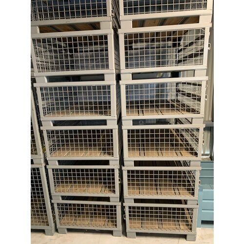 Metalowy kosz Gitterbox 1240x840x480 mm