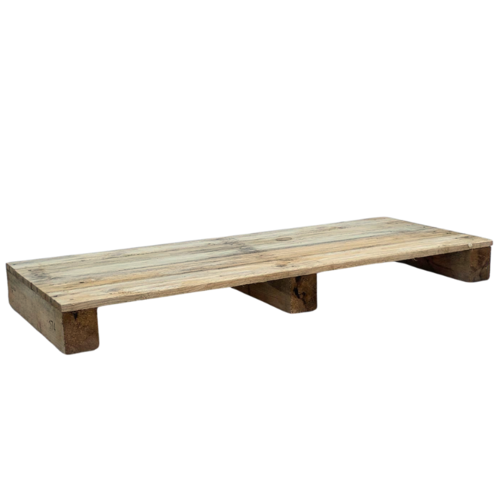 Paleta drewniana z pełnym blatem 1185x485x130 mm - używana