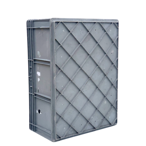 Plastikowy pojemnik Euro 800x600x320 mm - używany