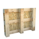 Drewniana paleta ekspozycyjna 800x600x126 mm - ISPM 15, 250 kg