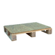 Drewniana paleta ekspozycyjna 800x600x126 mm - ISPM 15, 250 kg
