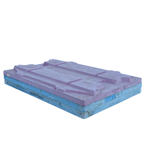 Plastikowa pokrywa 1200x800 mm - używana, mix kolorystyczny