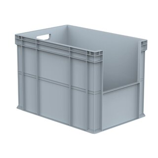 Pojemnik Euro z otworem na uchwyt 600x400x425 mm - pojemność 102 litry