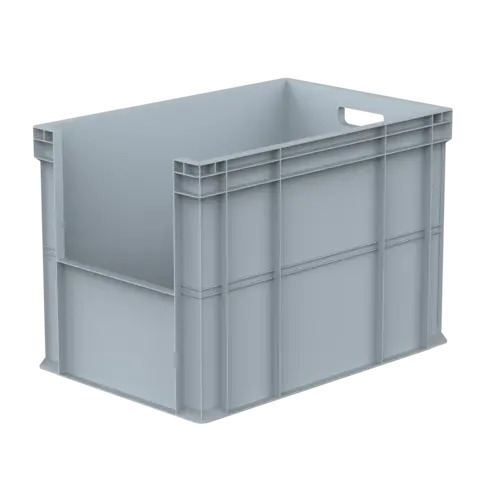 Pojemnik Euro z otworem na uchwyt 600x400x425 mm - pojemność 102 litry