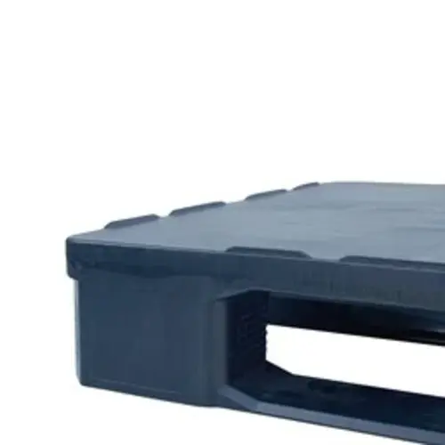 Paleta plastikowa higieniczna 1200x1000x155 mm z pełnym blatem - używana