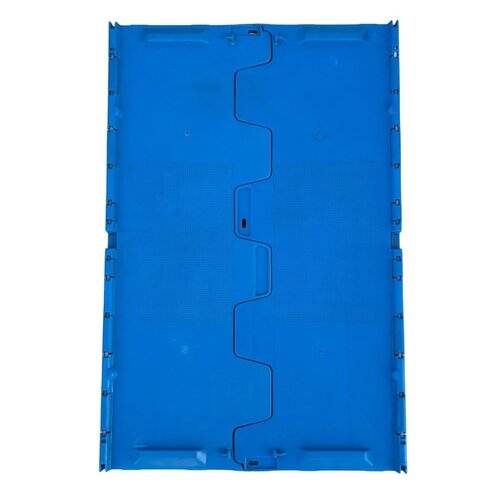 Plastikowy pojemnik z pokrywą 600x400x265 mm - używany