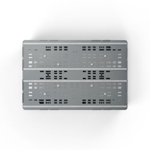 Paleta euro plastikowa 1200x800 - ażurowy blat, nośność 2000 kg